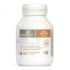 BioIsland 婴幼儿补钙 乳钙 软胶囊 90粒